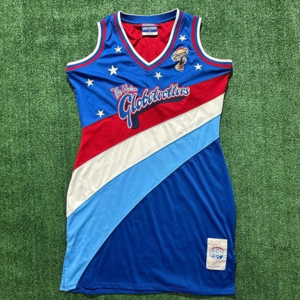 Platinum FUBU Harlem‎ Globetrotters Basketball Jersey #27 Womens Size Large
